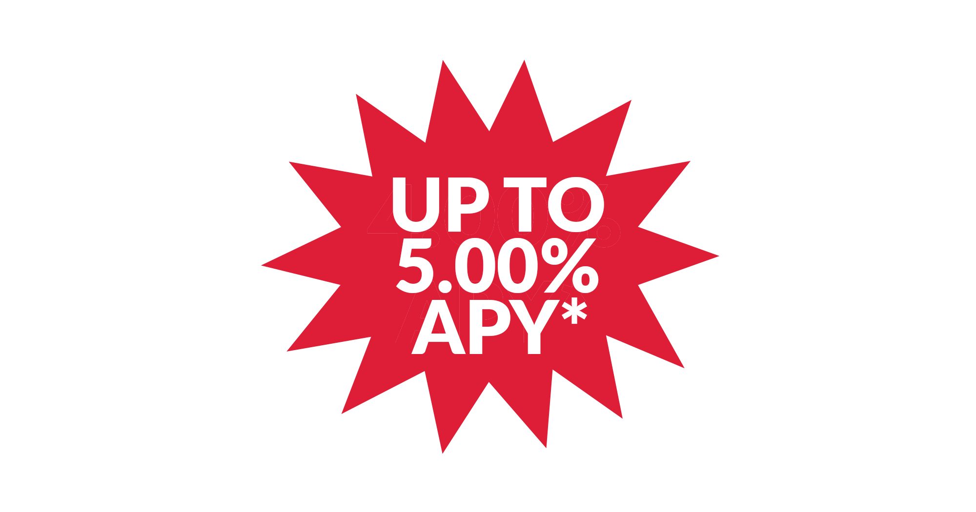 up to 5.00% APY star